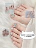 【ハンド+フット】持ち込み/両方キラキラネイル/付け放題メニュー¥14,680