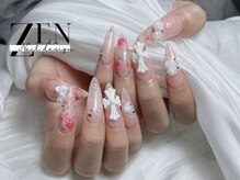 ゼン ネイル デザイン 池袋(ZEN NAIL DESIGN)/題長さだしやり放題×つけ放
