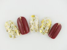 まつげアンドネイル ディアマンローズ(DIAMANT ROSE)/パーツミックスネイル90分6930円