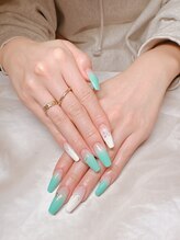 ビューティサロン チル(beauty salon chill)/長さだし10本 &nbsp;カラーグラデ