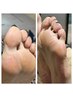 【オフあり/しっかり保湿フットケア】フットバス+ネイルケア+角質ケア¥9900