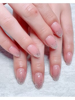 リーチェ ネイルズ(Riche Nails)/宝石を散りばめた様なフレンチ☆