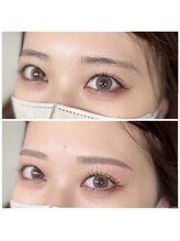 メゾンハロ(MaisonHalo.)/【まつ毛】ストレートデザイン