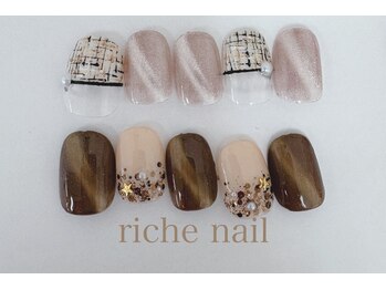 リッシュネイル 新百合ヶ丘店(riche nail)/トレンドデザインコース