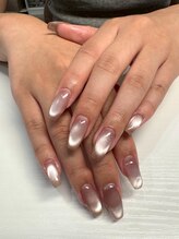 ザ バーム 船橋店(THE BALM)/マグネットネイル/グレージュ