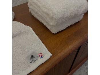 ソワレ 表参道(Soire)/お肌に優しいタオル。