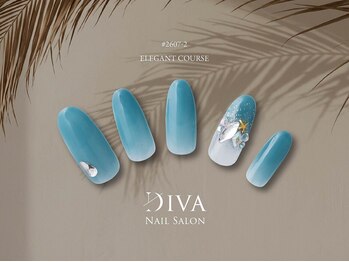 ネイルサロンディーバ 石橋店(Diva)/７月デザイン