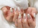 シンプルアートネイル