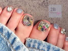 秋のべっ甲ネイル定額Bコース