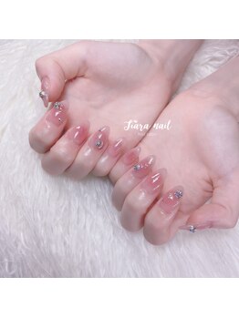 ティアラネイル(tiaranail)/チークネイル