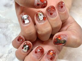 ラメグラデーション