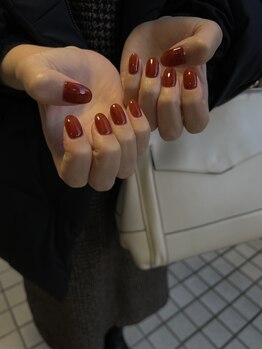 Mネイルアンドカフェ シェレステ/秋冬カラー