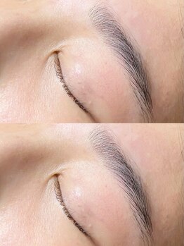 トータルビューティーブレイク 金沢店(TOTAL BEAUTY BREK)の写真/【似合わせデザイニングアイブロウ】眉毛の自己処理が苦手な方・左右差・毛量でお悩みの方にオススメ◎