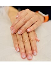 アールアンドエイチビューティー 青葉台(R&H BEAUTY)/薄パープルフレンチネイル