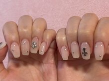 エマネイル プラス キハクヤ 堺東店(EmaNail+KIHAKUYA)/クロムパーツ追加