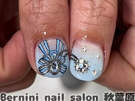 秋葉原ネイル/手描きネイル/銀座