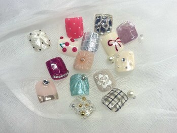 バタフライ 東戸塚店/FOOT ワンポイントデザイン