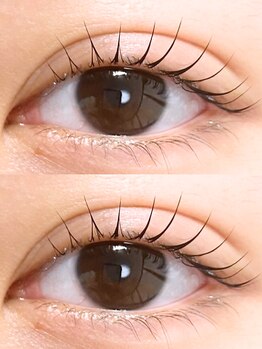 パールピーチ(total beauty place pearl peach)の写真/10年以上の経験豊富なスタッフが施術◎あなたのなりたい目元を実現！すっぴんでもかわいい目元に♪