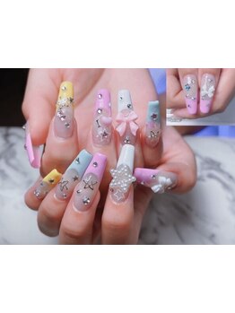 長さ出しのできるサロン