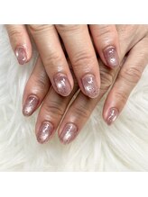 マイオティック ネイル(miotic nail)/マグネット+ザクザクラメ