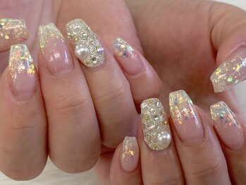 ディーネイル 池袋(D-nail)/【山崎】キラキラネイル