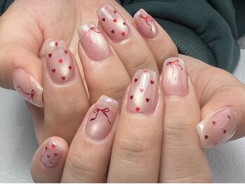 ネーム(Nemu)の写真/ーシンプルなのに『カワイイ』ー指先を見て元気が出るようなネイルを心掛けてます◆定額Menuもオススメ◎