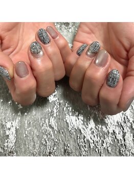 エムスタイル(Mstyle)/《ハンド》ツイードネイル