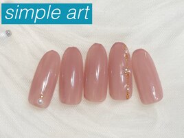 【定額】シンプルアート