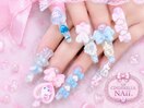 【チップ長さだしネイル】