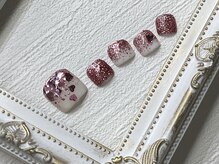 ラスターネイル(Luster nail)/溢れるハート☆