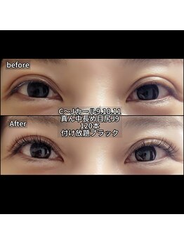 まつげちゃん☆ねいるちゃん/フラットラッシュ付け放題