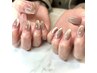 【Hand】≪キラキラがお好きな方≫　マグネットネイル　￥6000