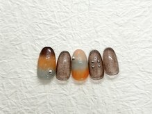 サニーサイド ウィズ マキア 茅ヶ崎店(Sunnyside with MAQUIA)/個性派グラデーションネイル