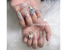 ユニコーンネイル 原宿表参道(unicorn nail)/チップ長さだし10本お持ち込み