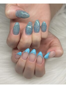 タムタムネイル 本厚木(Tam Tam Nail)/フレンチ、フラッシュ追加