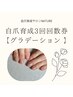 【自爪育成ジェル】【３回回数券】グラデーション