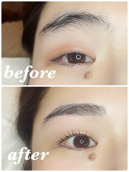サロン カポネ(Salon Capone)/眉とまつ毛でこんなに変わる！