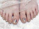 キラキラ氷ＦＯＯＴネイル