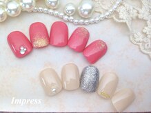 ネイルサロン インプレス(Impress)/【ワンカラーネイル】