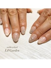 リルガーデン 新宿南口(Lil' Garden)/大理石×オフィスネイル
