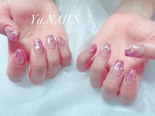 ユーネイルズ 恵比寿(Yu.NAILS.)/韓国◎アイスクリアストーンpink