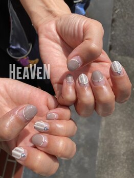 ネイルサロンヘヴン 国分店(Nail SaLoN Heaven)/バルーンフレンチ