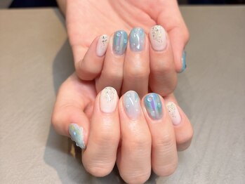 アトリエ ツメ(atelier TsuMe)/梅雨ネイル