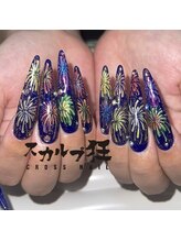 クロスネイル(CROSS nail)/花火ネイル