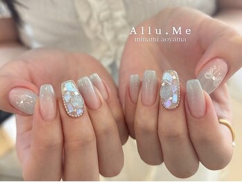 アリューミー 南青山店(Allu.Me)の写真/◇あなたの感性を指先にdesign◇細やかな施術と高技術アートで個性が溢れる大人上品な指先に。