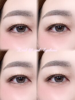 メル(meru)/eyebrow × lash lift