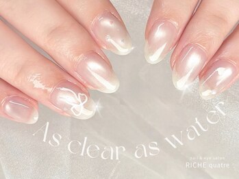 リッシュ キャトル 久屋大通店(RICHE quatre)の写真/NewOpen★パラジェル使用!ぷるんと艶オフィスネイルで美しく♪マグネットネイル、ラメカラー対応OK!