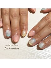 リルガーデン 新宿南口(Lil' Garden)/淡色ニュアンスネイル