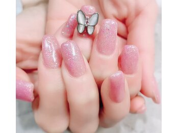 ネイルアンドアイラッシュサロン マーブル(marble)/スイートネイル/パーツ代330円