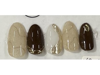 ネイルサロン ピーアンドビー(P&B)/12月月替わりデザイン